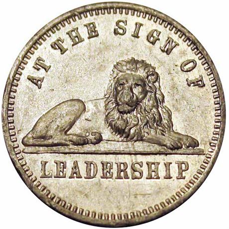 681  -  RULAU Pa Phl 123   AU Lion Philadelphia Pennsylvania Merchant token