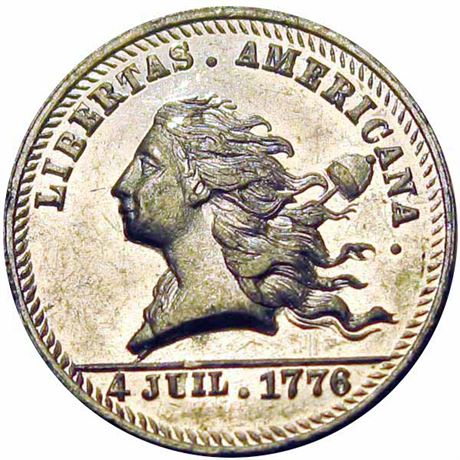 625  -  MILLER PA 290   AU+ Libertas Americana Pennsylvania Merchant token