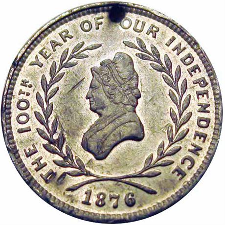 667  -  RULAU Pa Ph 158   AU Philadelphia Pennsylvania Merchant token
