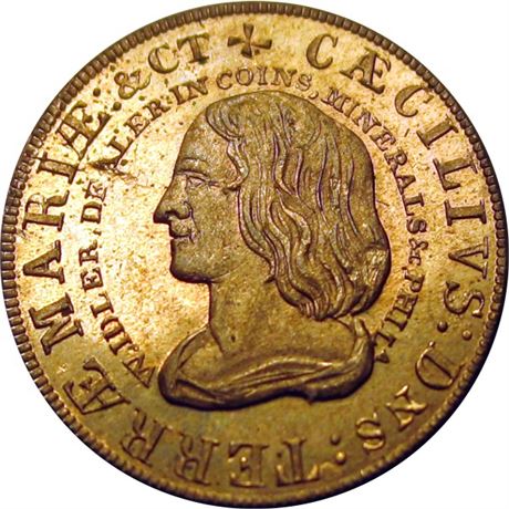 610  -  MILLER PA 228J UNC Details Coin Dealer Pennsylvania Merchant token