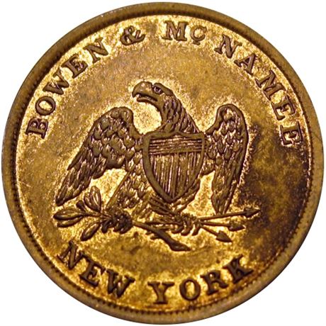 522  -  MILLER NY   75  Raw AU  New York Merchant token