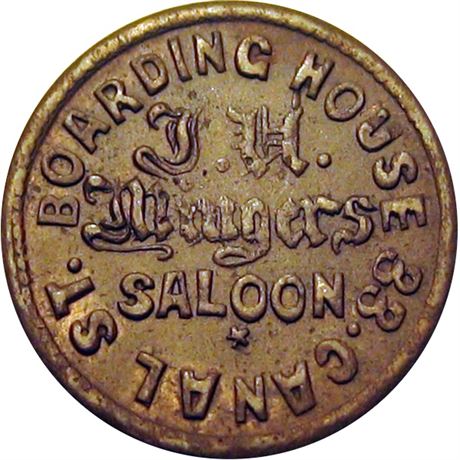 131  -  IL150AO-1a R6 Raw EF Chicago Illinois Civil War token