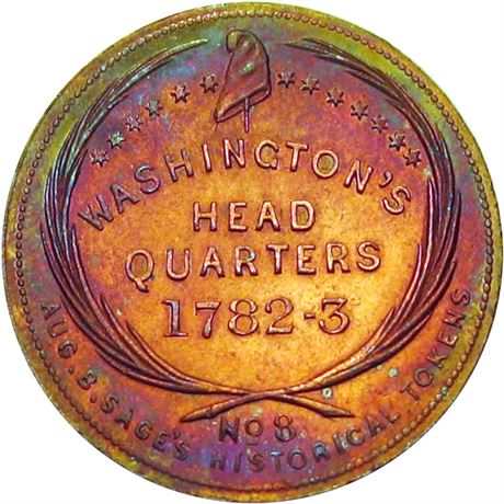 653  -  Sage's Historical Tokens No.  8  Raw UNC Details