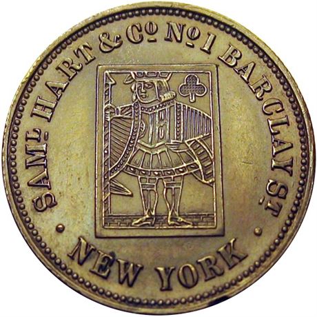 563  -  MILLER PA 197A  Raw EF+ Philadelphia Pennsylvania Merchant token