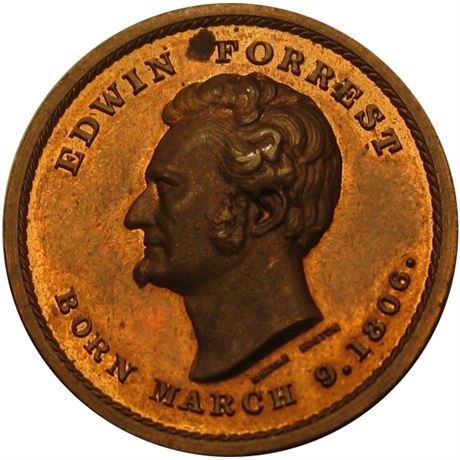 710  -  Merriam Edwin Forrest Medal  Raw MS62