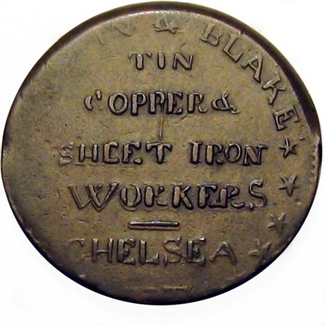 500  -  LOW 175 / HT-433 R5 Raw EF Chelsea Vermont Hard Times token