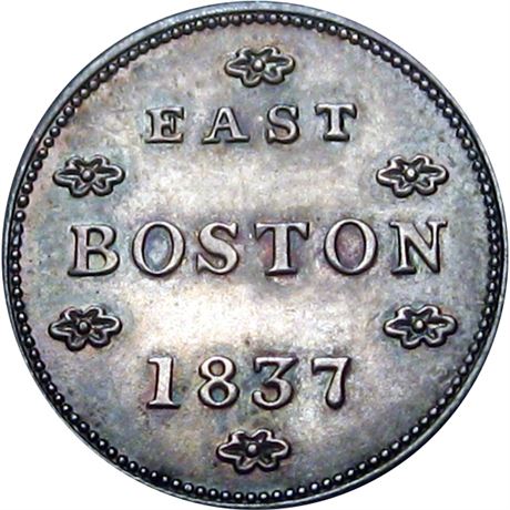 345  -  RI700D-2a R9 Raw MS62 Providence Rhode Island Civil War token