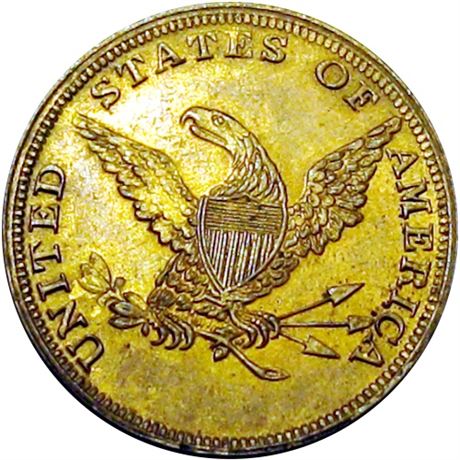 629  -  MILLER NY  395B  Raw MS62 New York City Merchant token