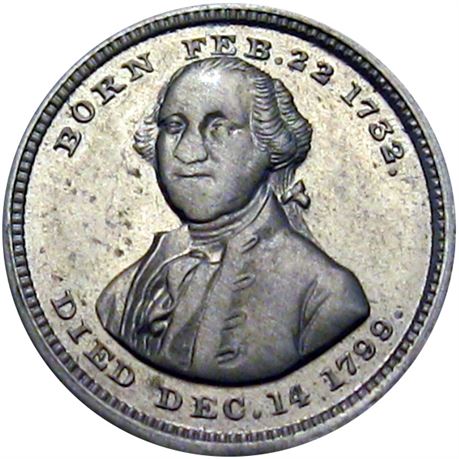 875  -  MILLER PA 366  Raw MS62 Coin Dealer Philadelphia Merchant token
