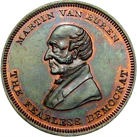 1015  -  Robinson's Historical Series Martin Van Buren  Raw MS63 1860
