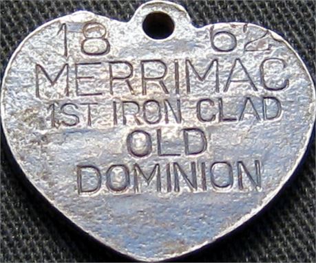 1011  -  Merrimac Relic  Raw VF+ Virginia Heart