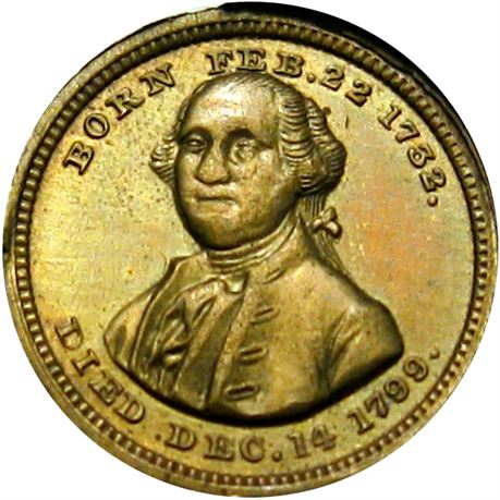 874  -  MILLER PA 365  Raw UNC Details Coin Dealer Philadelphia Merchant token
