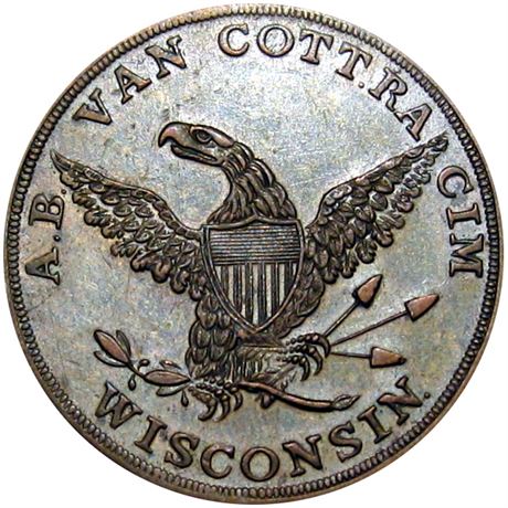 724  -  MILLER WI 14  Raw AU Racine Wisconsin Merchant token