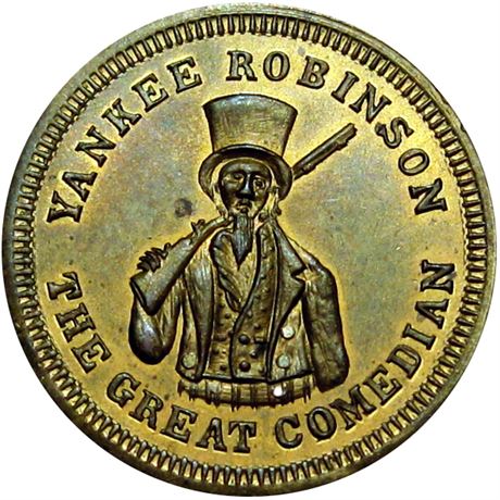 168  -  IL692A- 1b R9 Raw MS63 Peoria Illinois Civil War token