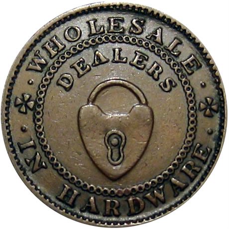 557  -  LOW 324 / HT-212 R5 Raw EF  Hard Times token