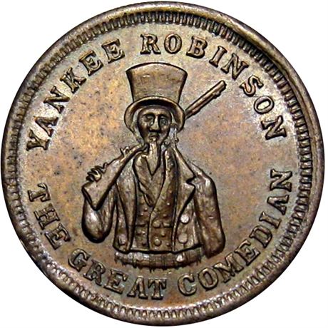 170  -  IL692A- 3a R4 Raw MS62 Peoria Illinois Civil War token