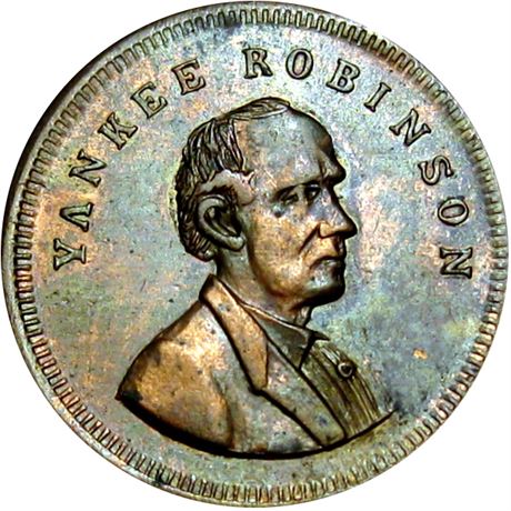 177  -  IL692A-16a R3 Raw UNC Details Peoria Illinois Civil War token