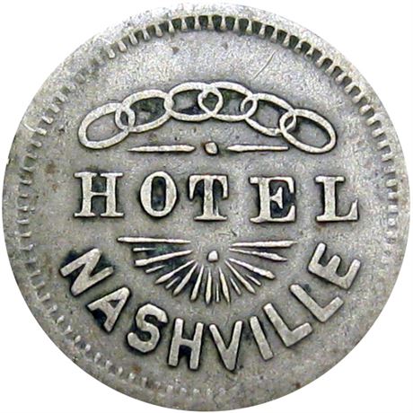 719  -  RULAU TN Na 10  Raw VF Nashville Tennessee Merchant token