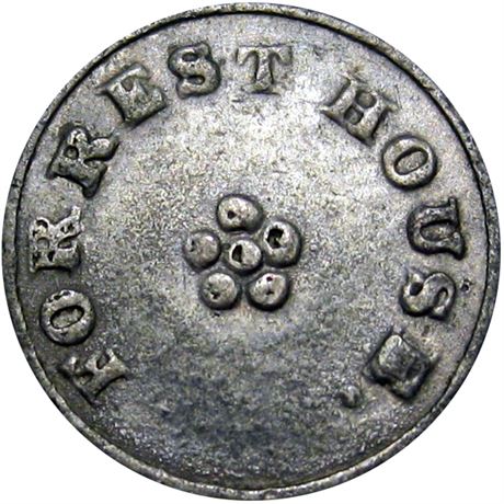 580  -  HT-Unlisted  Raw VF+ Forrest House Hard Times token