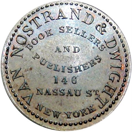 550  -  LOW 287 / HT-336 R2 Raw MS63  Hard Times token