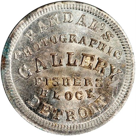 69  -  MI225BG-3i R9 PCGS MS64 Detroit Michigan Civil War token