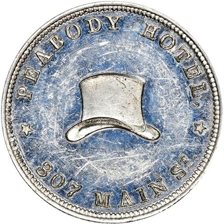 440  -  MILLER TN 25  NGC MS61 DPL Memphis Tennessee Merchant token