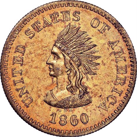 418  -  MILLER NY  818A  NGC MS63 New York City Merchant token