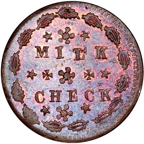 63  -  474/475 a R7 PCGS MS65 BN Indiana Primitive Patriotic Civil War token