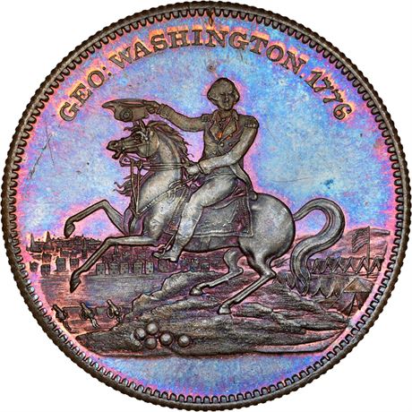 483  -  MILLER PA 342  NGC MS64 RB Philadelphia Pennsylvania Merchant token