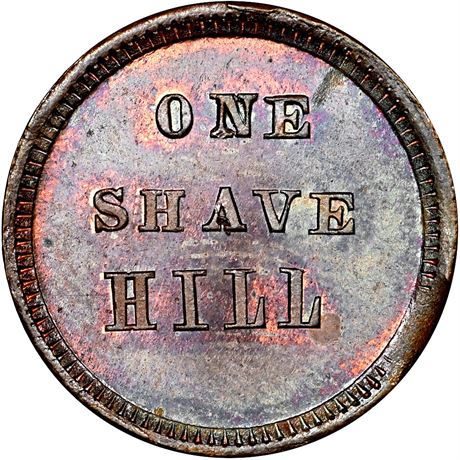 248  -  OH165BWa-1a R8 NGC MS64 BN Cincinnati Ohio Civil War token
