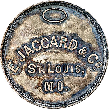 MO 11 NGC MS62 SILVER St. Louis Missouri Merchant token
